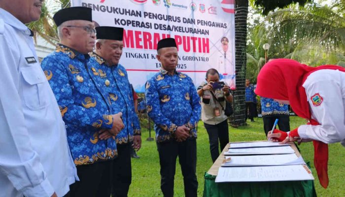 Sofyan Kukuhkan Koperasi Merah Putih, Dorong UMKM Bangkit