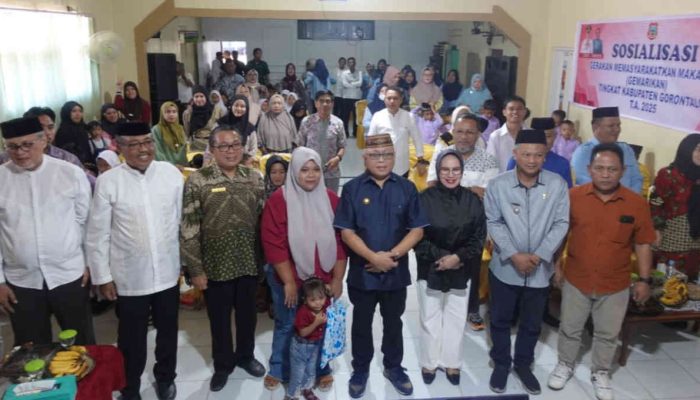 Pemkab Gorontalo Gencar Kampanyekan Gemarikan, Fokus Wilayah Rawan Stunting