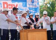 Maskot Hiu Paus Warnai Peluncuran Peran Saka Nasional