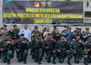 penyambutan prajurit TNI