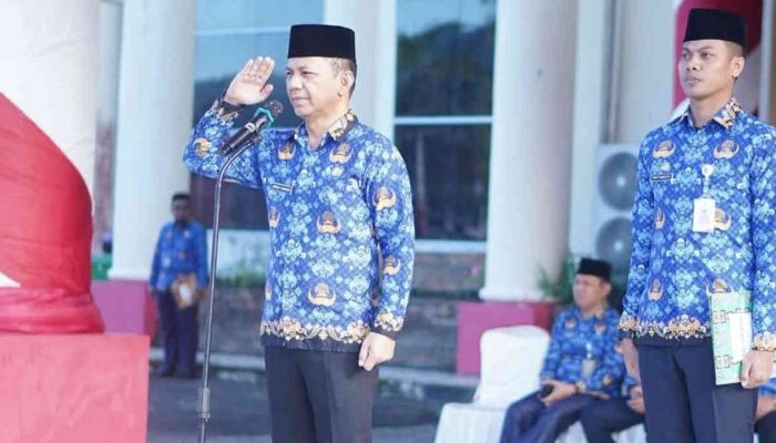 Momentum 17 Agustus, Sekda Bolmut Tekankan Kinerja ASN