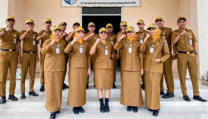 Inspektorat Bolmut Sabet Juara 1 Lomba PBB Antar OPD
