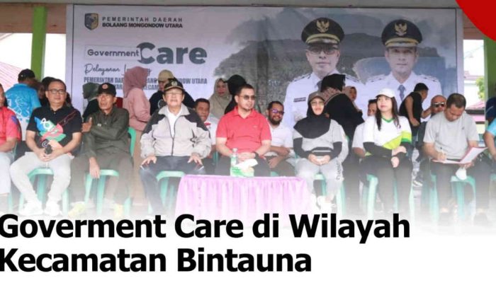 Buka Government Care di Bintauna, Bupati Bolmut: Pelayanan Harus dengan Hati