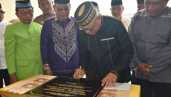 Bupati Gorontalo Resmikan Masjid Al-Mutaqin Jadi Pusat Syiar