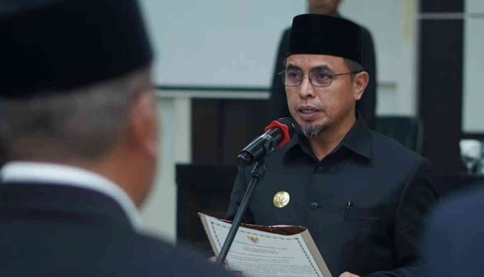 Sirajudin Lasena Geser Peta Jabatan, Sejumlah Pejabat Bolmut Dilantik