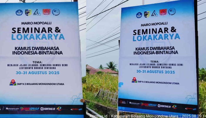 Seminar dan Lokakarya Kamus Dwibahasa Indonesia-Bintauna Siap Digelar di Bolmut