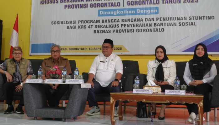 Sugondo Dorong KB Serentak dan Penurunan Stunting Kabupaten Gorontalo