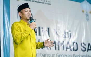 Aditya Pontoh Hadiri Peringatan Maulid Nabi di Talaga Tomoagu, Dorong Generasi Islami Berkarakter
