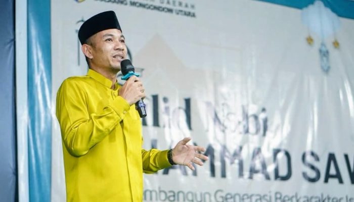 Aditya Pontoh Hadiri Peringatan Maulid Nabi di Talaga Tomoagu, Dorong Generasi Islami Berkarakter