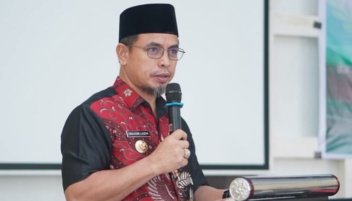 Bupati Sirajudin Tekankan Peran Satlinmas di Bolmut