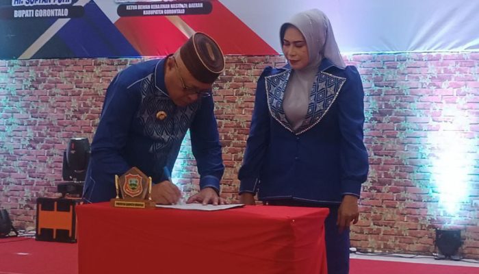 Maryam Sofyan Puhi Resmi Pimpin Dekranasda Kabupaten Gorontalo 2025-2030