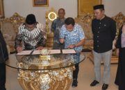 Pemprov dan Pemkab Gorontalo Resmi Kolaborasi Kelola Lapangan Yosonegoro