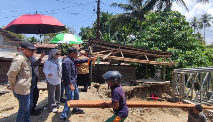 Reses Deprov, Aleg Dapil Kabgor B Pantau Kondisi Infrastruktur di Wilayah Terdampak Banjir
