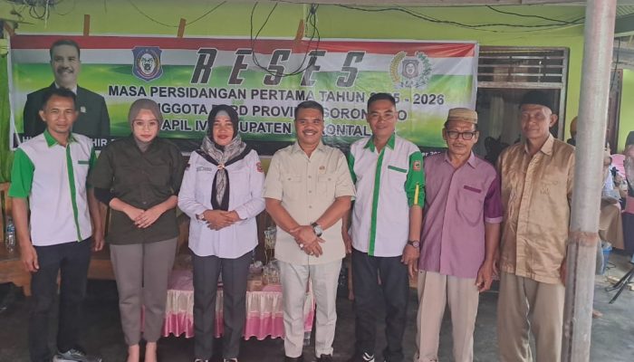 Usman Tahir Rajak Serap Aspirasi Warga Potanga: Fokus pada Bronjong, Lapangan, dan Penerangan Jalan