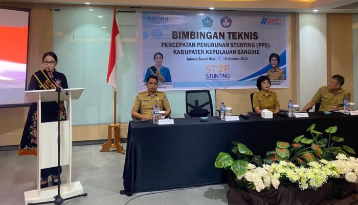 Ketua TP-PKK Sangihe Sebut Pendidik PAUD Garda Terdepan Cegah Stunting