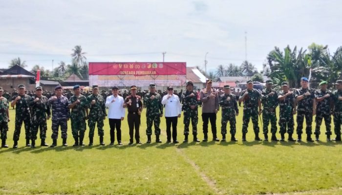 Jadi Inspektur Upacara Pembukaan TMMD Ke-126, Bupati Gorontalo Tegaskan Pentingnya Kolaborasi