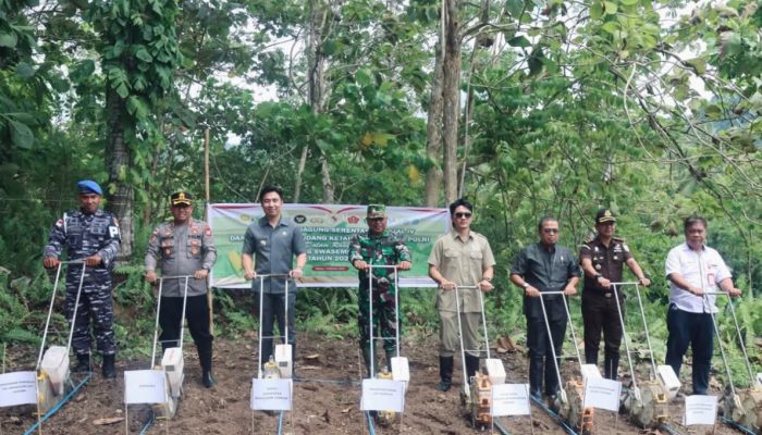 Perkuat Ketahanan Pangan, Michael Thungari Apresiasi Program Polres Sangihe
