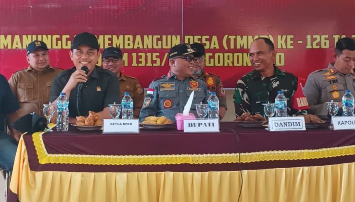 Bersama Forkopimda, Zulfikar Tinjau Jalan TMMD di Desa Tonala