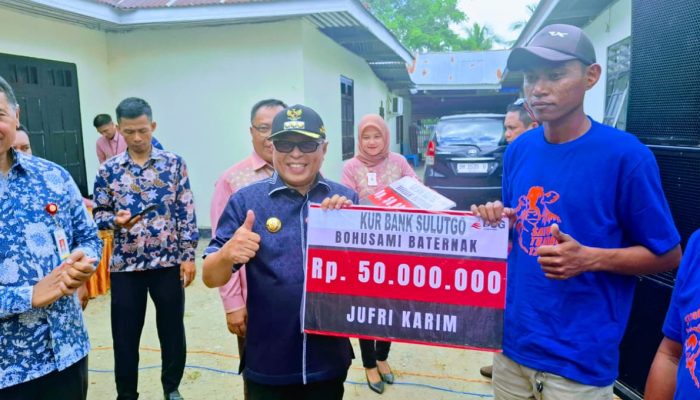 Program ST-12 GO Diluncurkan, Dorong Ekonomi Peternak Kabupaten Gorontalo
