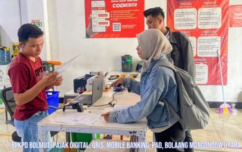 Mudahkan Pembayaran Pajak, BPKPD Bolmut Luncurkan Sistem Digital QRIS dan Mobile Banking