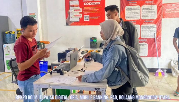 Mudahkan Pembayaran Pajak, BPKPD Bolmut Luncurkan Sistem Digital QRIS dan Mobile Banking