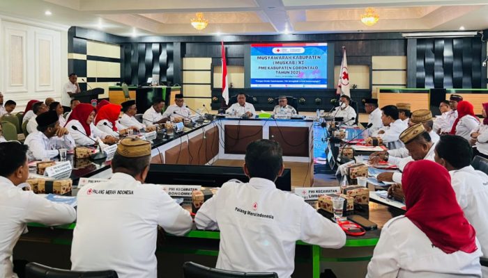 Sofyan Puhi Dorong PMI Kabupaten Gorontalo Perkuat Layanan dan Respons Kemanusiaan