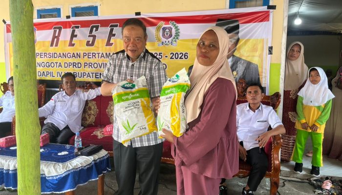 Sun Biki Serap Aspirasi Warga Bilato, Langsung Salurkan Bantuan Bibit Jagung