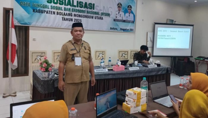 Pemdes Huntuk Dukung Implementasi DTSEN di Bolmut