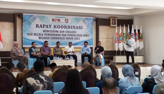 KPK Ultimatum Instansi Daerah Tuntaskan Masalah Sawit di Gorontalo