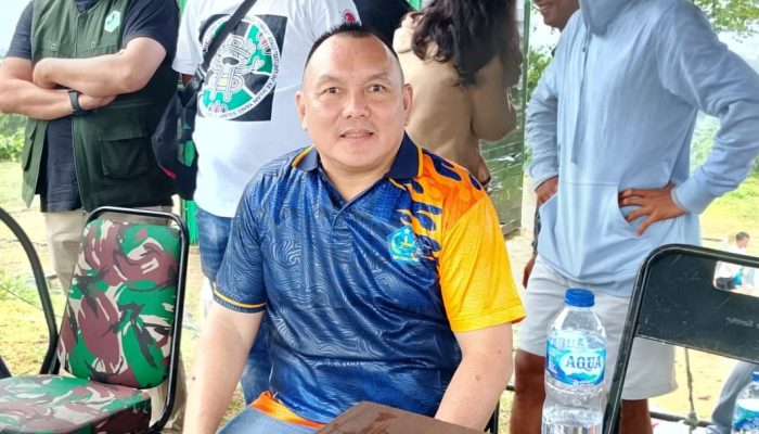 Ketua DPRD Sangihe Hadir Langsung Tonton Laga Sangihe vs Talaud