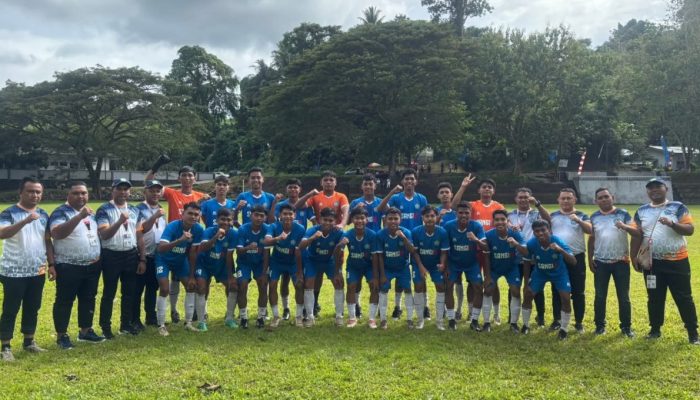 Sempat Unggul Lebih Dulu, Sangihe Takluk dari Kotamobagu Lewat Drama Adu Penalti