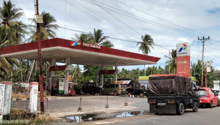 Petani, Nelayan dan Sopir Truk Keluhkan Kelangkaan Solar di SPBU Bintauna Bolmut