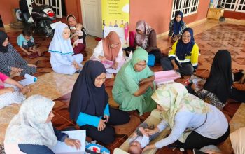 Pani Gold Mine Tekan Angka Stunting di Pohuwato Lewat Pemberian Makanan Tambahan