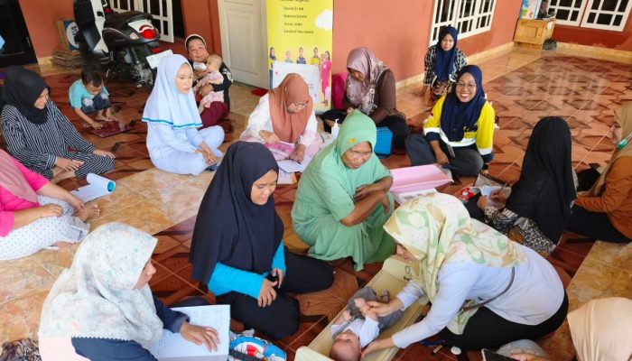 Pani Gold Mine Tekan Angka Stunting di Pohuwato Lewat Pemberian Makanan Tambahan