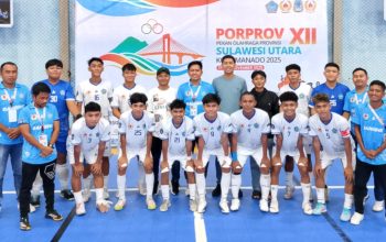 Tim Futsal Sangihe Sumbang Medali Perunggu di Porprov XII Sulut 2025