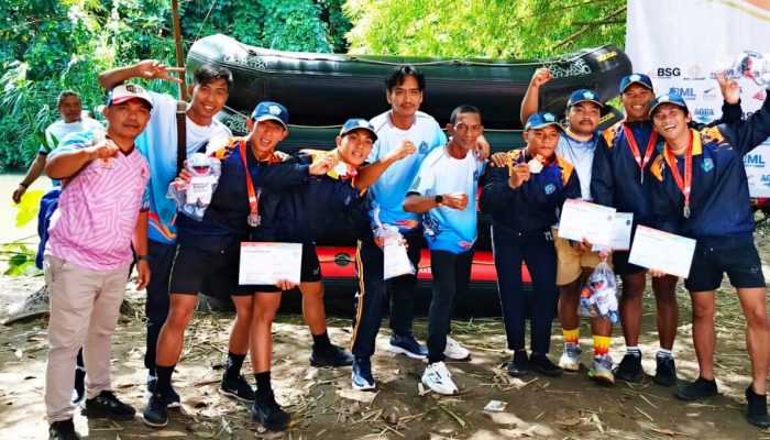 Porprov Sulut 2025, Cabor Arung Jeram Putra Sangihe Raih Medali Perak di Nomor Sprint