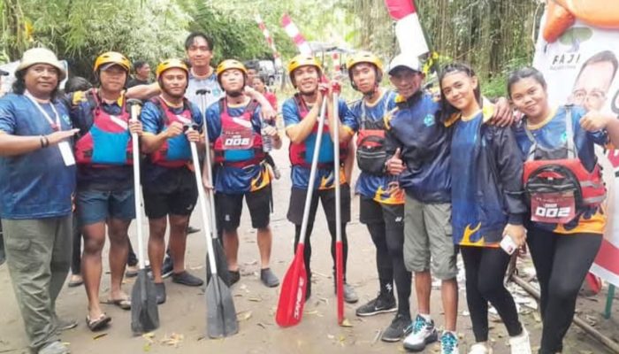 Cabor Arung Jeram Sangihe Kembali Sabet Dua Medali, Emas dan Perunggu