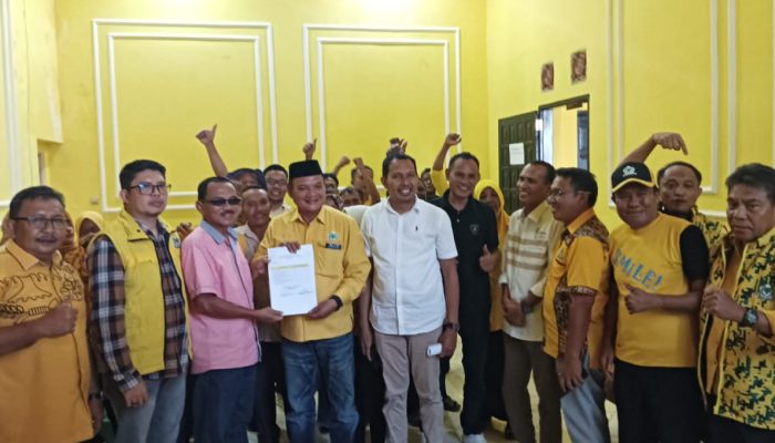 Didukung 20 Hak Suara, Iskandar Resmi Mendaftar Calon Ketua Golkar Kabupaten Gorontalo