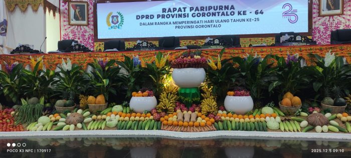 Paripurna HUT Provinsi