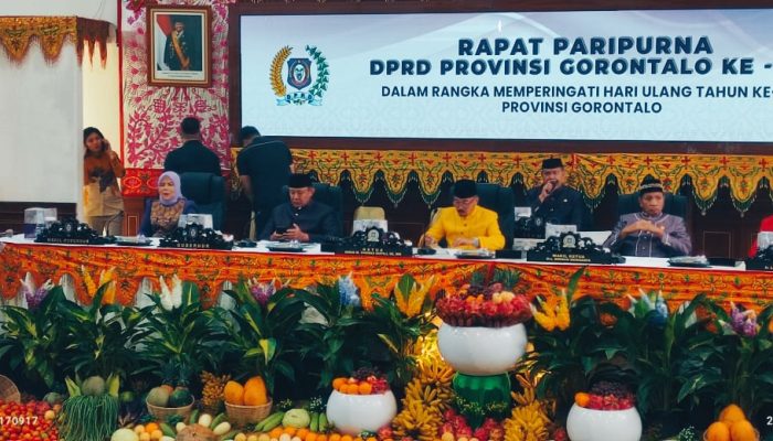 Momentum 25 Tahun Provinsi Gorontalo Diperingati dalam Paripurna DPRD