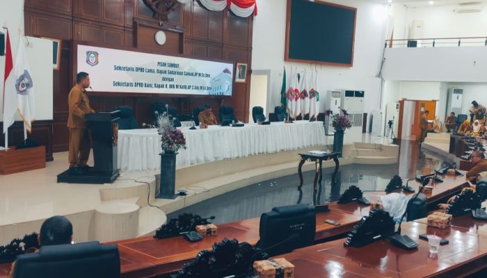 Transisi Sekretaris DPRD Provinsi Gorontalo Berlangsung Khidmat