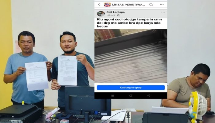 Diduga Cemarkan Nama Baik Lewat Medsos, Pemilik Akun Said Lantapa Diadukan ke Polisi
