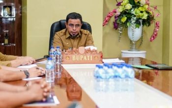 Evaluasi Tata Kelola Pelayanan, Bupati Bolmut Gelar Rakor Bersama BLUD Bidang Kesehatan