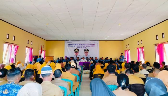 Bupati Bolmut Tekankan Regulasi dan Pelayanan Publik di Raker Bintauna