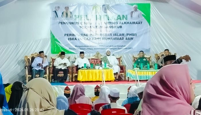 Lantik Pengurus Alkhairaat Sangkub, Sirajudin Lasena Tegaskan Peran Dakwah dan Persatuan