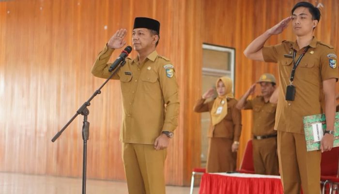 Pimpin Apel, Sekda Boltara Tekankan Disiplin dan Kepemimpinan OPD