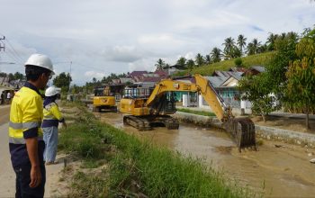 Pani Gold Mine Normalisasi Irigasi Taluduyunu, Dukung 1.866 Hektare Sawah