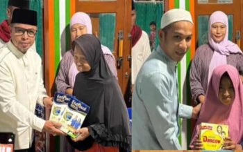Pemda Boltara Salurkan Bantuan Ramadhan, Warga Saleo Terbantu