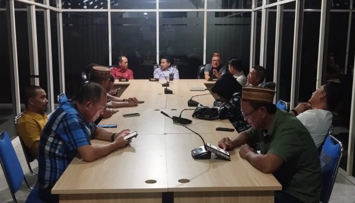Pansus DPRD Kabupaten Gorontalo Matangkan Perampingan OPD Lewat Rapat Internal