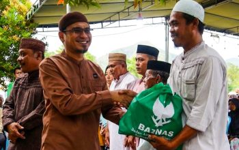 Baznas Pohuwato Salurkan Sembako bagi Duafa, Guru Berpenghasilan Rendah hingga Tenaga Kebersihan
